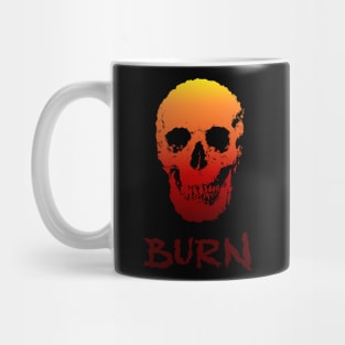 Burn skull Mug